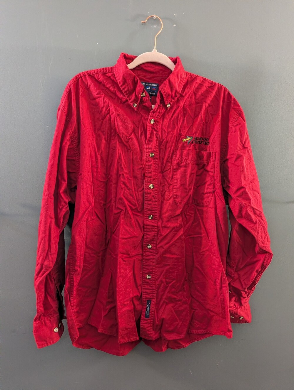 Port Authority Vintage Button Down Men's Size Large